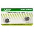 Mitsubishi Alkaline Lr626 1.5V Pack Of 2 Button Cell