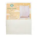 Dolphin Collection Pvc Shower Curtain Solid Color (Beige)