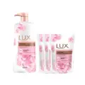 Lux Soft Rose Body Wash 900Ml + 3 Refill 800Ml