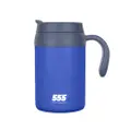 555 Stainless Steel Vacuum Thermal Office Mug (Blue)