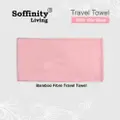 Jstyle Soffinity Bamboo Fibre Travel Towel - Pink