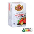 Basilur Ceylon White Tea Sachets - Strawberry Vanilla