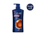 Clear Men Anti-Dandruff Anti-Hairfall Shampoo X 2
