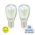 Powerpac 2 Pieces X 1.5W E14 Led Bulb Day Light Pp6225