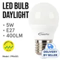 2 Pieces X 5W E27 400Lm Vertex Led Bulb Daylight Pp6453