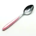 Nihon Cutlery S/Steel Pink Handle Dessert Spoon L20 W4Cm