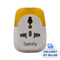 Sensly Travel Adaptor With Led Night Light (2Pcs In 1Pkt)