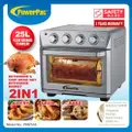 Powerpac Air Fryer Oven With Rotisseries25L (Ppaf535)