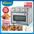 Powerpac Air Fryer Oven With Rotisseries18L (Ppaf518)