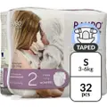 Bambo Baby Diapers Size 2 (3-6 Kg) 32 Pcs/ Pack