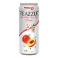 Pokka Teazzle Sparkling Ice Tea Can Drink - Peach