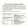 Cp Frozen Ready Meal - Nasi Lemak With Chicken Rendang