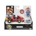 Super Mario Bros. Movie 2.5-In Fig. With Pull Back Racer Mari