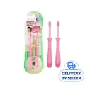 Pigeon Training Toothbrush Lesson 4 Pink 2 In 1
