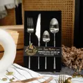Table Matters Parisian 4Pc Stainless Steel Cutlery Set(Silver