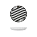 Table Matters Bonbon Stripes - 8 Inch Coupe Plate