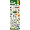 Skater Dino Toothbrush Age 3 - 5 Y.O. - 3 Pcs (Clear)