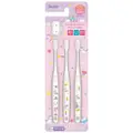 Skater Unicorn Toothbrush Age 3 - 5 Y.O. - 3 Pcs (Clear)