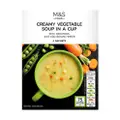 Marks & Spencer Creamy Vegetable Cup Soup