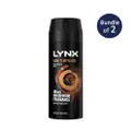 Lynx Dark Temptation Deodorant Body Spray X2