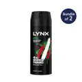 Lynx Africa Deodorant Body Spray X 2