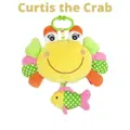 Shears Pullstring Curtis The Crab Musical Toy Shmptcc Yellow