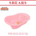 Shears Baby Bath Tub Toddler Basic Bath Tub Pink