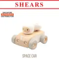 Shears Baby Toy Wooden Toy Space Car White Swtsc