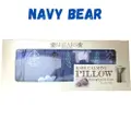 Shears Beanie Pillow Baby Claming Pillow Navy Bear