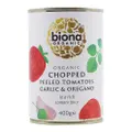 Biona Organic Chopped Tomatoes With Garlic & Oregano