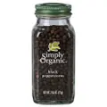 Simply Organic Whole Black Peppercorns 75G