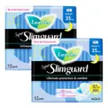 Laurier Super Slimguard Night Wings Pads-Heavy (35Cm)
