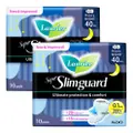 Laurier Super Slimguard Night Wings Pads-Heavy (40Cm)