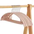 Sweet Home Soaked-Plastics Semicircle Clothes Hanger-Apricot