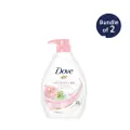 Dove Go Fresh Rose & Aloe Vera Body Wash X2