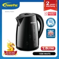 Powerpac 1.8L Kettle Jug With Uk Controller Ppj2010