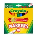 Crayola 10Ct. Broad Line Markers-Classic No.587722