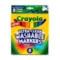 Crayola 8Ct. Ultra Clean Washable Broad Line Markers No.58780