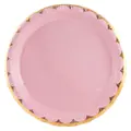 Partyforte Disposable Paper Tableware Plate Pastel Pink