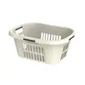 Duramax Oval Laundry Basket - Off White (40L)