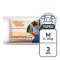 Nino Nana Travel Pack Tape Diapers M (6-10Kg)