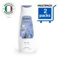 Bluma Italy Blue Iris Body Wash Moisturizing-Derma Tested 2Pc