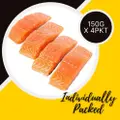 The Fish Farmer Frozen Salmon Portion Fillet Skin-On
