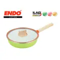 Endo Botanical Cookware Collection 24Cm I.H Frying Pan + Lid