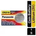 Panasonic Lithium Cr2016 Coin Batteries - 3V