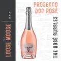 The Loose Moose Italian Prosecco Doc Rose Sparkling Wine