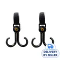 Bonbijou Double Stroller Hook (Black)