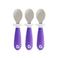 Munchkin Raise Toddler Spoons - 3 Pack (Purple)