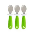 Munchkin Raise Toddler Spoons - 3 Pack (Green)