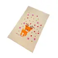 Maya & Friends Air Filled Rubber Baby Cot Sheet (Deer)